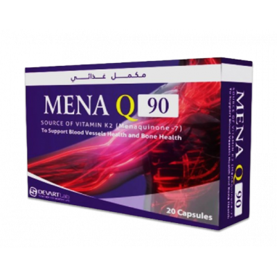 MENA Q-90 ( VITAMIN K2 as MENAQUINONE-7 ) — DIETARY SUPPLEMENT 20 CAPSULES